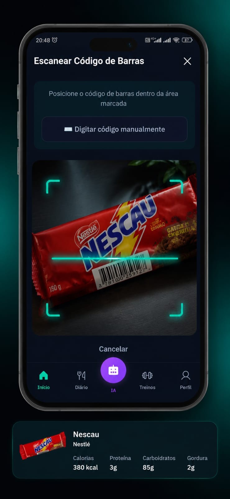 Scanner de Código de Barras